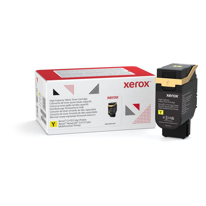 Xerox C410/VersaLink C415 Yellow High Capacity Toner Cartridge.