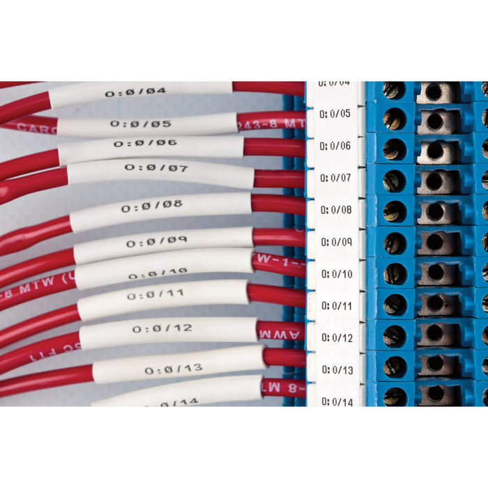 Brady PermaSleeve Heat Shrink Wire & Cable Labels for B33 Printers – Durable, Single-Sided, Perfect for Professionals