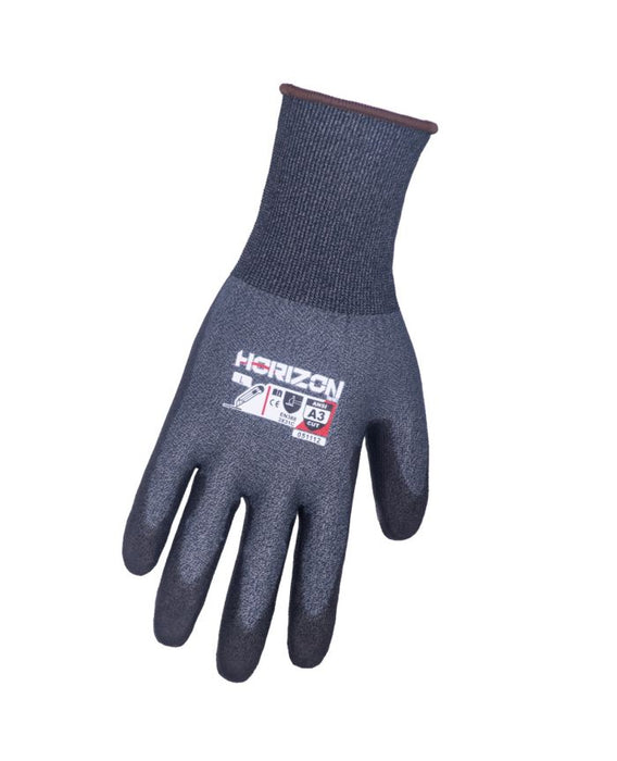 ANSI A3 Cut Resistant Gloves - Grey/Black