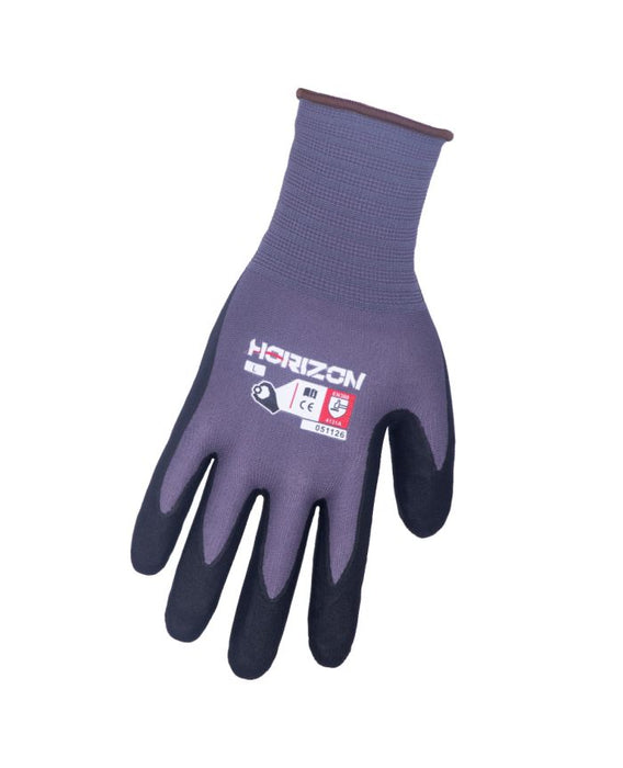 Foam Nitrile Coated Nylon Gloves-Nitrile Coated Gloves-Horizon-[Safety Supply]-Mann Supply