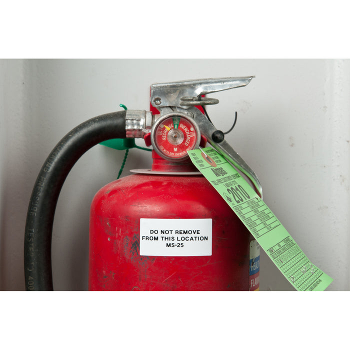 Brady Destructible Tamper Evident Matte Vinyl Labels with Ribbon for M5 Printers