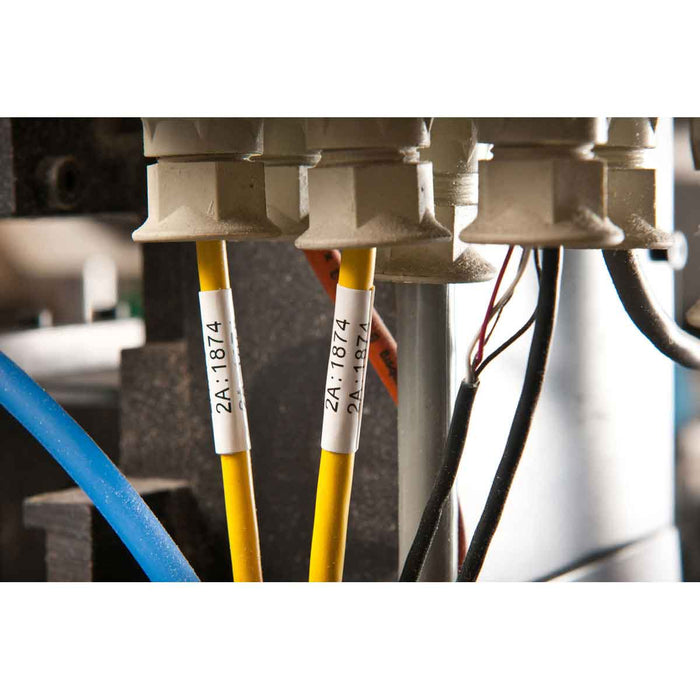 PermaSleeve Heat Shrink Wire and Cable Labels for M6 & M7 Printers (Green)