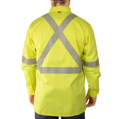 Big Bill FR PRO® Button-Down Dress Shirt - Yellow