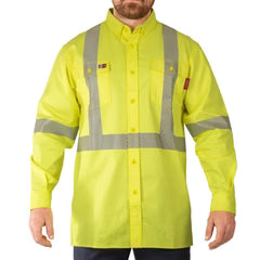 Big Bill FR PRO® Button-Down Dress Shirt - Yellow