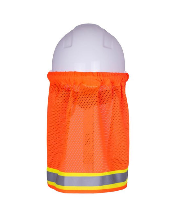 Terra Hi-Vis Sun Shade for Safety Helmet