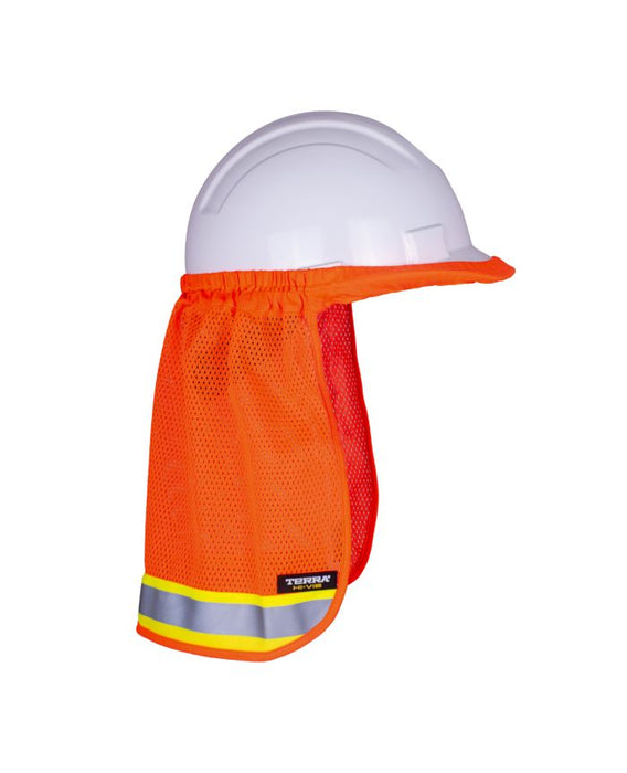 Terra Hi-Vis Sun Shade for Safety Helmet