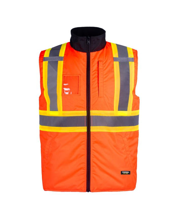 Terra Hi-Vis Insulated Reversible Vest