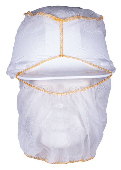 Disposable Balaclava with Orange Stitch