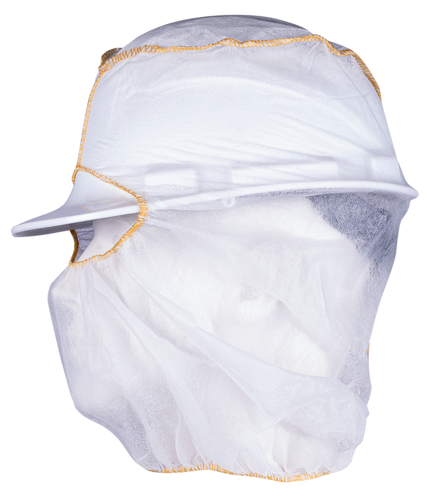 Disposable Balaclava with Orange Stitch