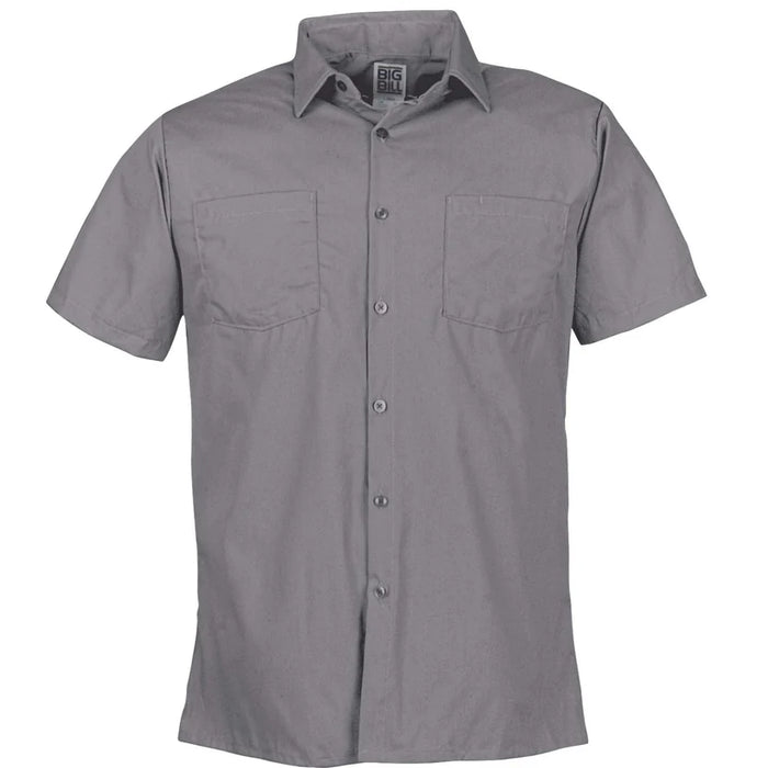 Big Bill Lightweight Poplin Short-Sleeve Industrial Work Shirt