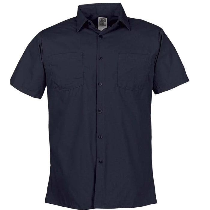 Big Bill Lightweight Poplin Short-Sleeve Industrial Work Shirt