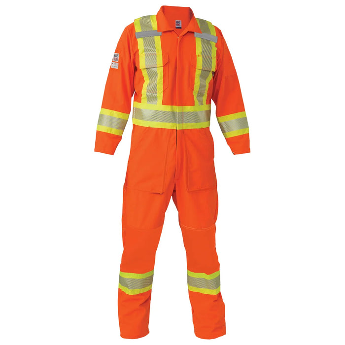 High Visibility Lightweight Ripstop Coverall - Orange