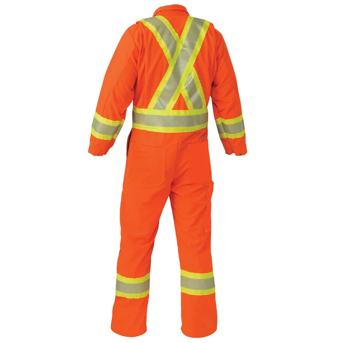 High Visibility Lightweight Ripstop Coverall - Orange