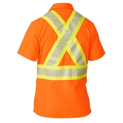 Big Bill High Visibility Short-Sleeve Ripstop Shirt