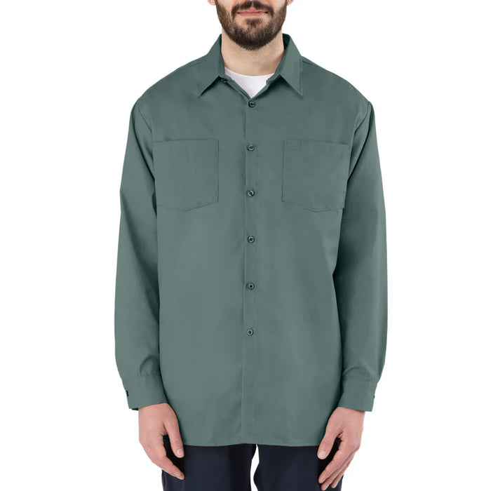 Big Bill Poplin Long-Sleeve Industrial Work Shirt