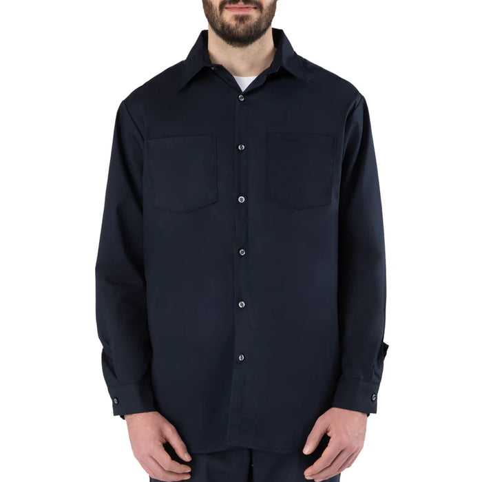 Big Bill Poplin Long-Sleeve Industrial Work Shirt