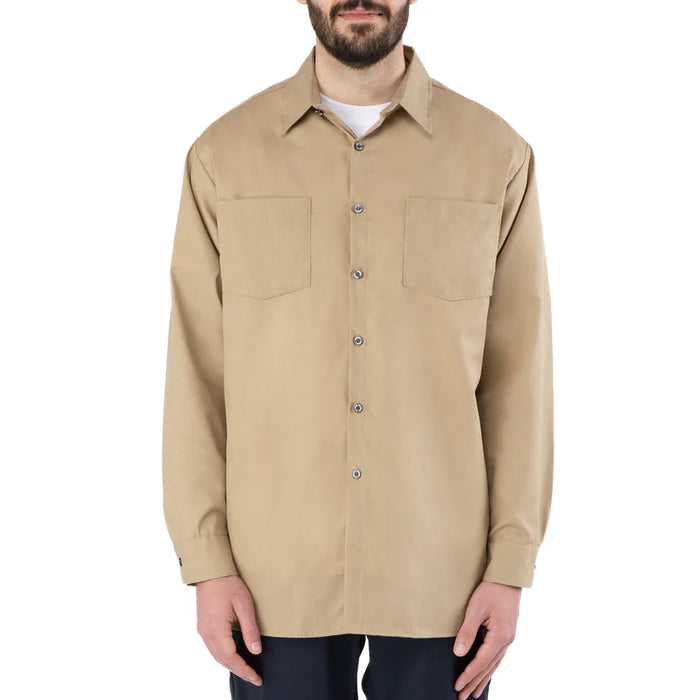 Big Bill Poplin Long-Sleeve Industrial Work Shirt