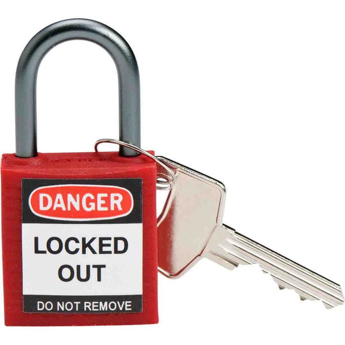 Compact Nylon Lockout Padlocks