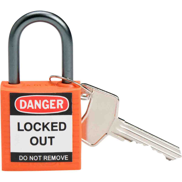 Compact Nylon Lockout Padlocks