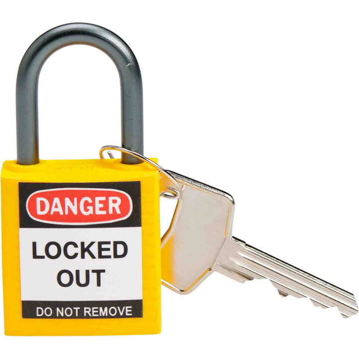 Compact Nylon Lockout Padlocks