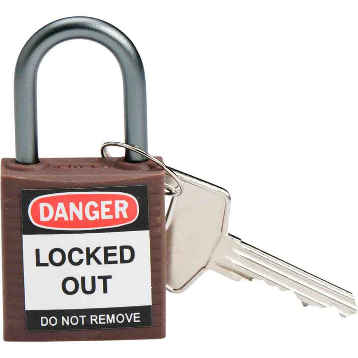 Compact Nylon Lockout Padlocks-Nylon Padlocks-Brady-[Safety Supply]-Mann Supply