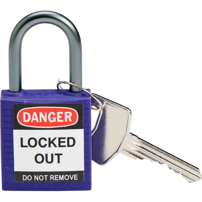 Compact Nylon Lockout Padlocks