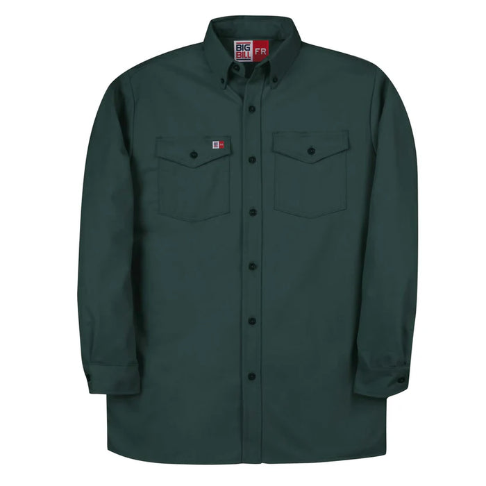 Big Bill FR Button-Down Industrial Work Shirt