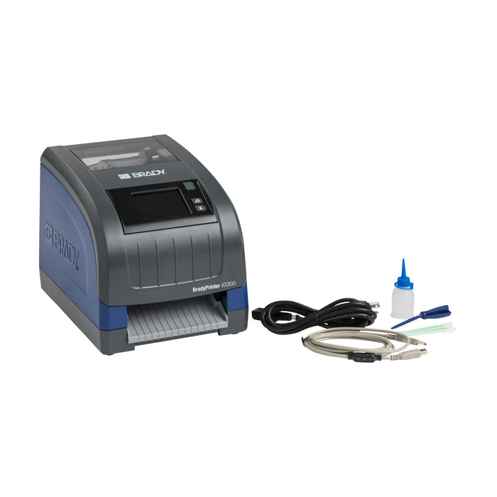 BradyPrinter i3300 with CR1500 Barcode Scanner and Software Kit