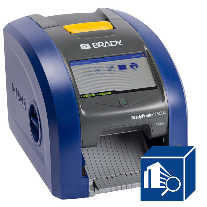 BradyPrinter i5300 with V4500 Barcode Scanner and Software Kit