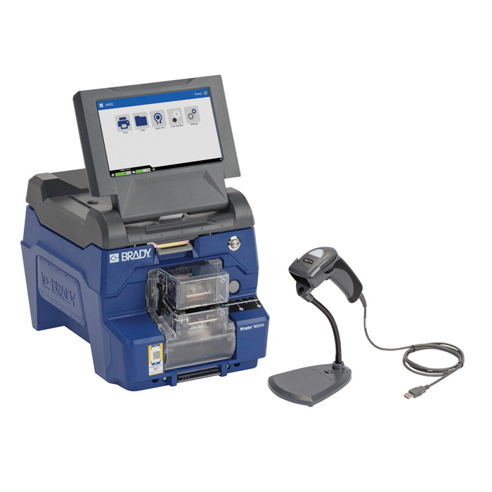 Wraptor A6200 Wrap Printer Applicator with CR1500 Barcode Scanner and Software Kit