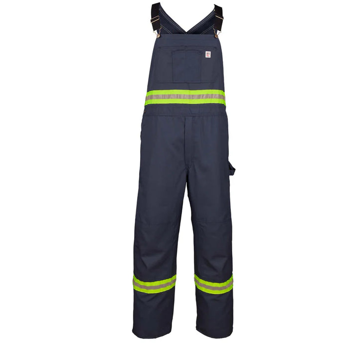 Big Bill Unlined Industrial Bib Overall with Reflective Material