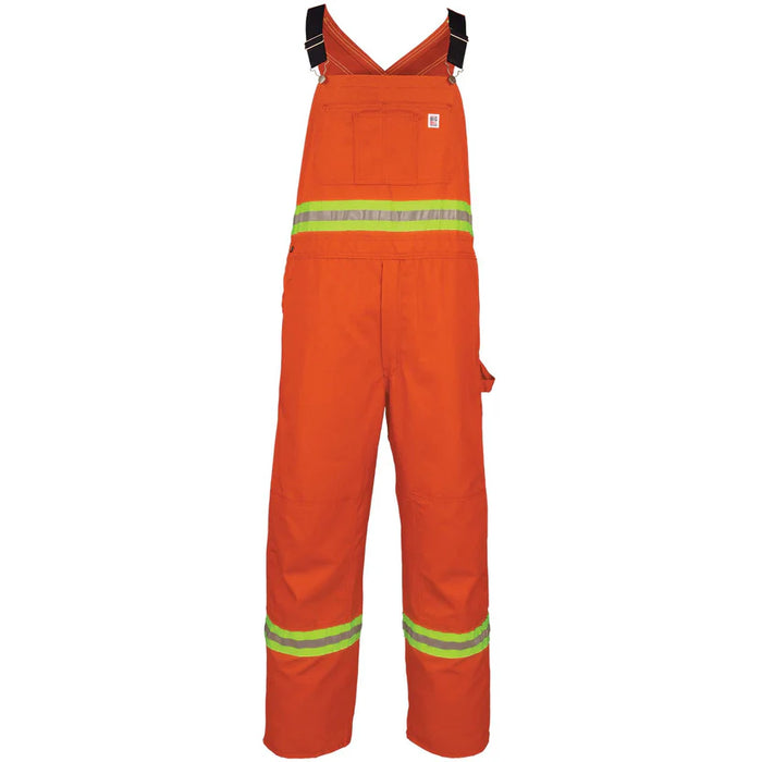 Big Bill Unlined Industrial Bib Overall with Reflective Material