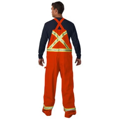 Big Bill FR Unlined Bib Overall with Reflective Tape