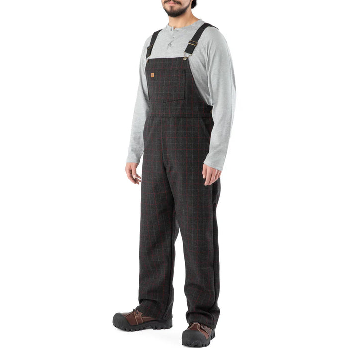 Big Bill 100% Wool Woodman's Bib - Charcoal