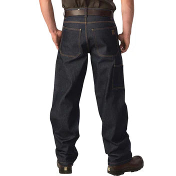 Big Bill Relaxed Fit Logger Jeans - Navy