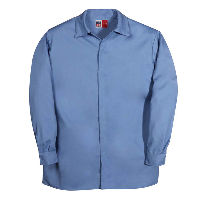Big Bill FR Industrial Work Shirt - Light blue