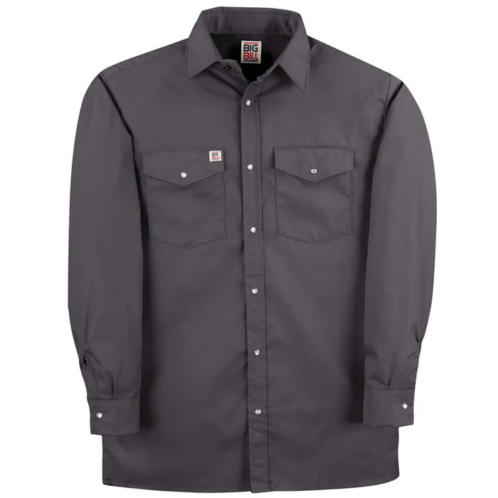Big Bill Premium Long-Sleeve Snap Front Work Shirt