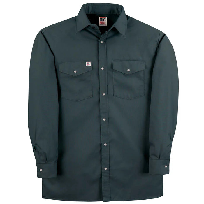 Big Bill Premium Long-Sleeve Snap Front Work Shirt