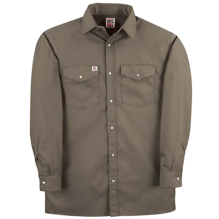 Big Bill Premium Long-Sleeve Snap Front Work Shirt