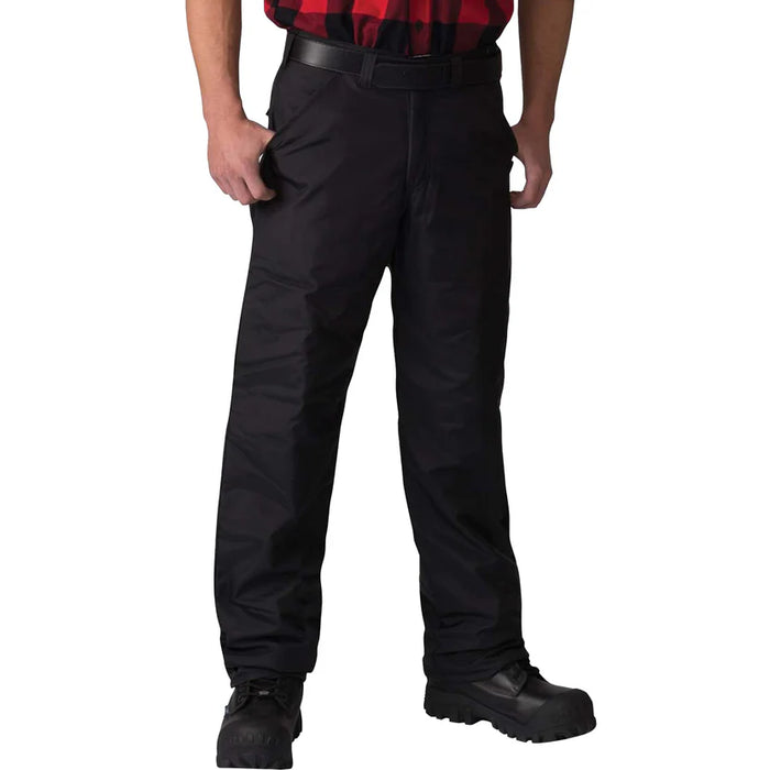 Big Bill Waterproof Nylon Pants with Poly-Quilt Liner - Black