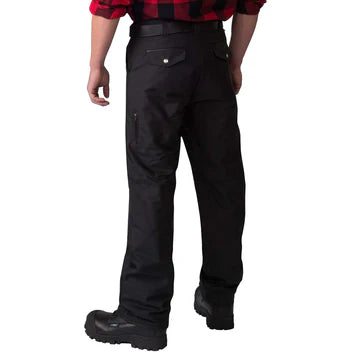 Big Bill Waterproof Nylon Pants with Poly-Quilt Liner - Black