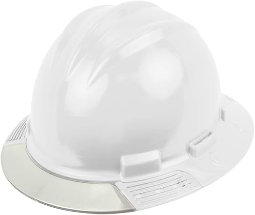 Bullard AboveView - Full Brim Hat with a 4pt FlexGen Suspension & Front Brim Visor to See Above - Clear Visor