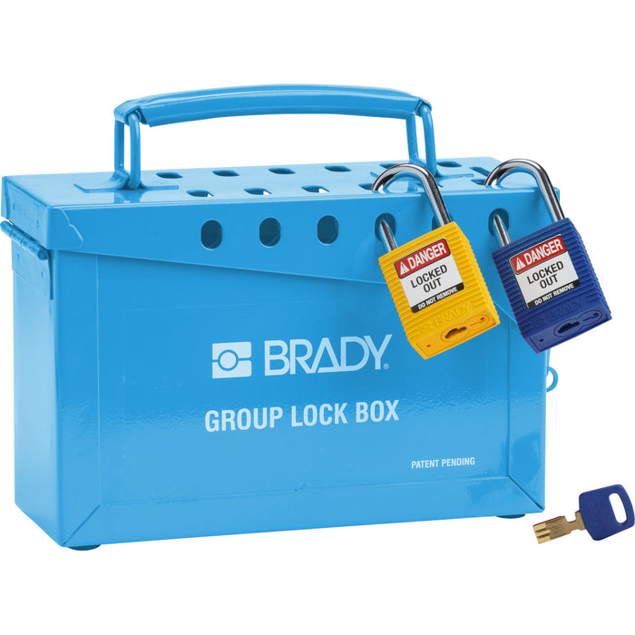 Brady Portable Metal Group Lock Box
