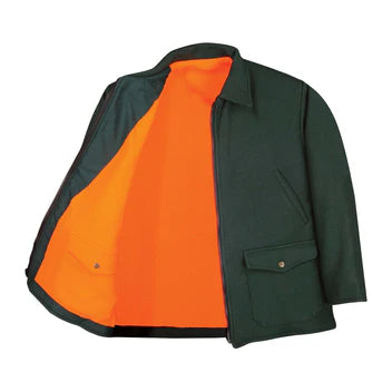 Big Bill Reversible Wool Jacket - Green