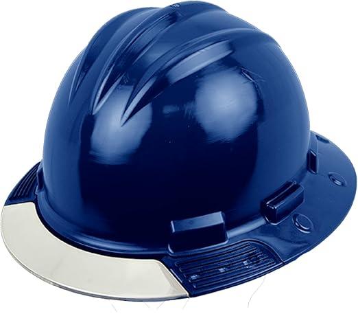 Bullard AboveView - Full Brim Hat with a 4pt FlexGen Suspension & Front Brim Visor to See Above - Clear Visor