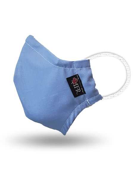 Style 7230 - BioSmart™ 4 oz Reusable Face Mask (Individually Packed/10 pack) - Ceil Blue