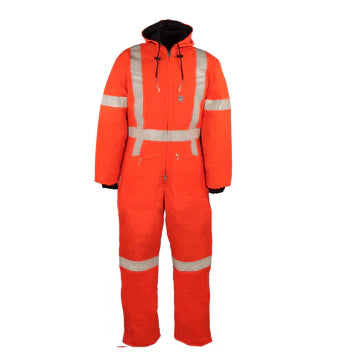 Big Bill High-Visibility Duck Insulated Coverall - Orange