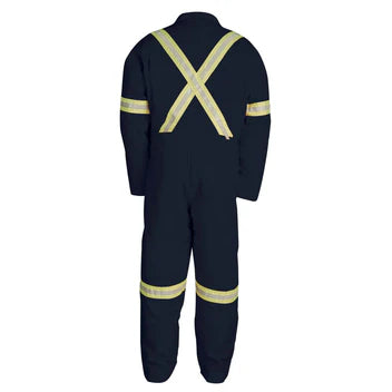Big Bill Premium Twill Lined Coverall with Reflective Material