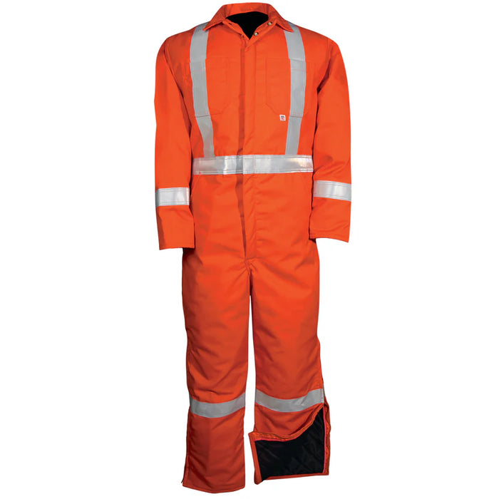 Big Bill Premium Twill Insulated Coverall with Reflective Material - Orange