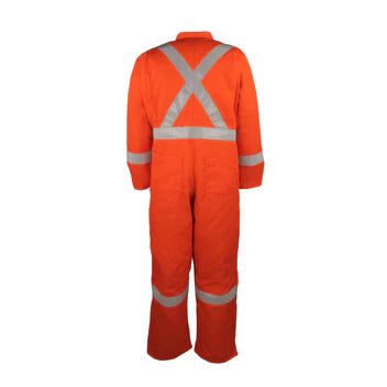 Big Bill Premium Twill Insulated Coverall with Reflective Material - Orange